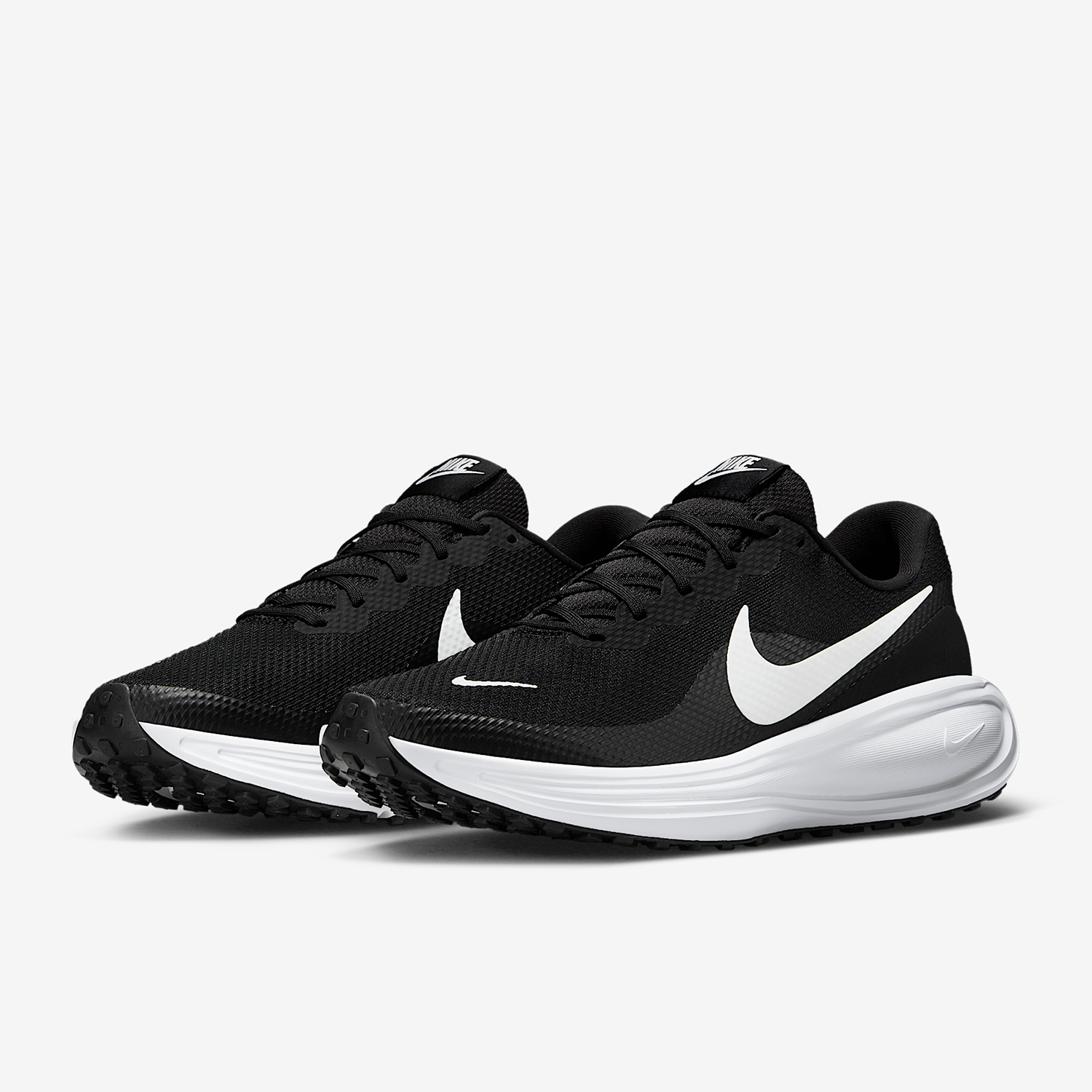 Lightweight Road Running Shoes - รองเท้าวิ่งถนนผู้ชาย Nike Genuine Revolution 8 HJ9198-003