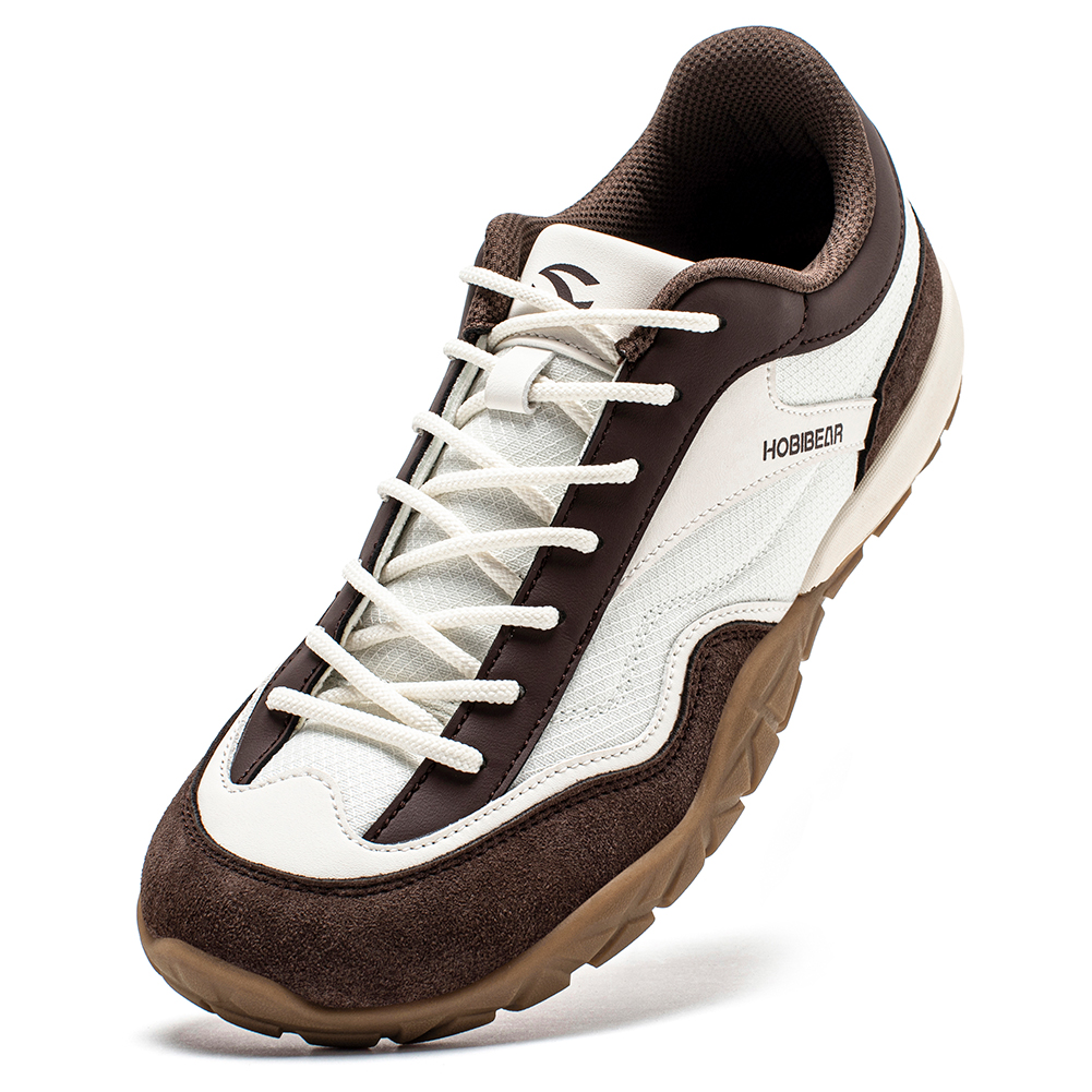 Breathable Mesh Athletic Shoes - รองเท้าเดินป่า HOBIBEAR แบบกว้าง สำหรับทุกเพศ เหมาะสำหรับการเดินป่า วิ่งเทรล