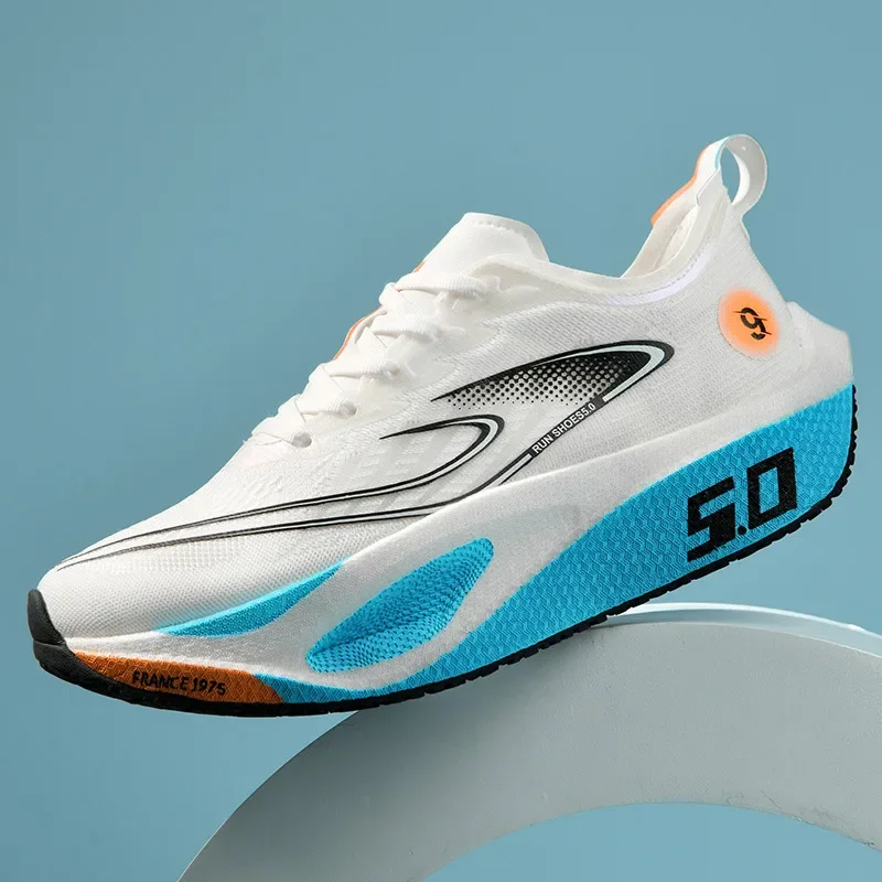 Carbon Plate Marathon Racing Shoes - Unisex 2025 แผ่นคาร์บอนไฟเบอร์เต็มรองเท้าวิ่งProfessional Marathon Racingน้ําหนักเบาBOUNCE Cushion