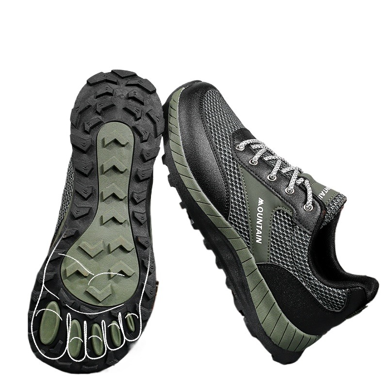 Wide Toe Box Running Sneakers - รองเท้าวิ่งหัวกว้างสำหรับผู้ชายและผู้หญิง ไซส์ใหญ่ ระบายอากาศได้ดี พื้นรองเท้ากันลื่น น้ำหนักเบา เหมาะสำหรับเดินเล่นและเล่นกีฬา