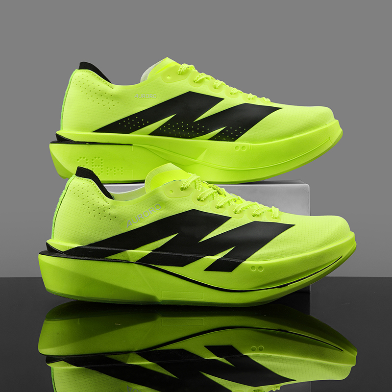 Carbon Plate Marathon Racing Shoes - รองเท้าวิ่งกีฬาผู้ชาย พื้นคาร์บอน รองเท้าผ้าใบเดิน รองเท้าซับแรงกระแทก รองเท้าวิ่งมาราธอน รองเท้าฝึกซ้อมกรีฑา