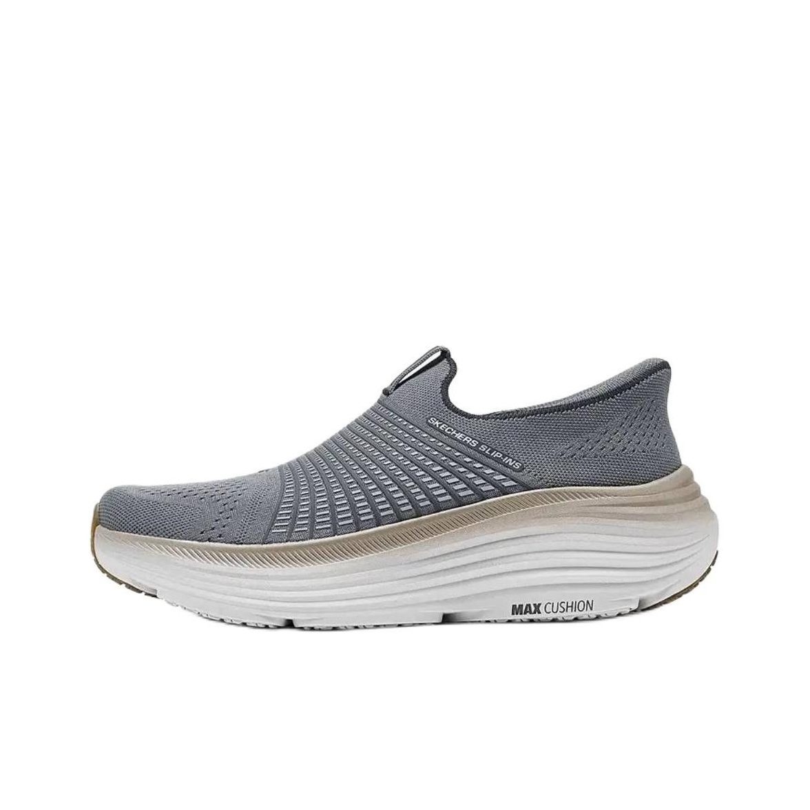 Men'S Shoes - รองเท้าลำลอง Skechers MEN'S GO สีเทา รุ่น