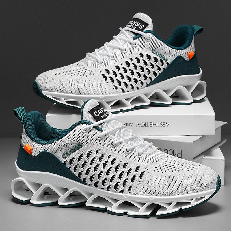 รองเท้าผ้าใบลำลองบุรุษ รองเท้า - Shock Absorbing Gym Trainers บทวิจารณ์และราคา