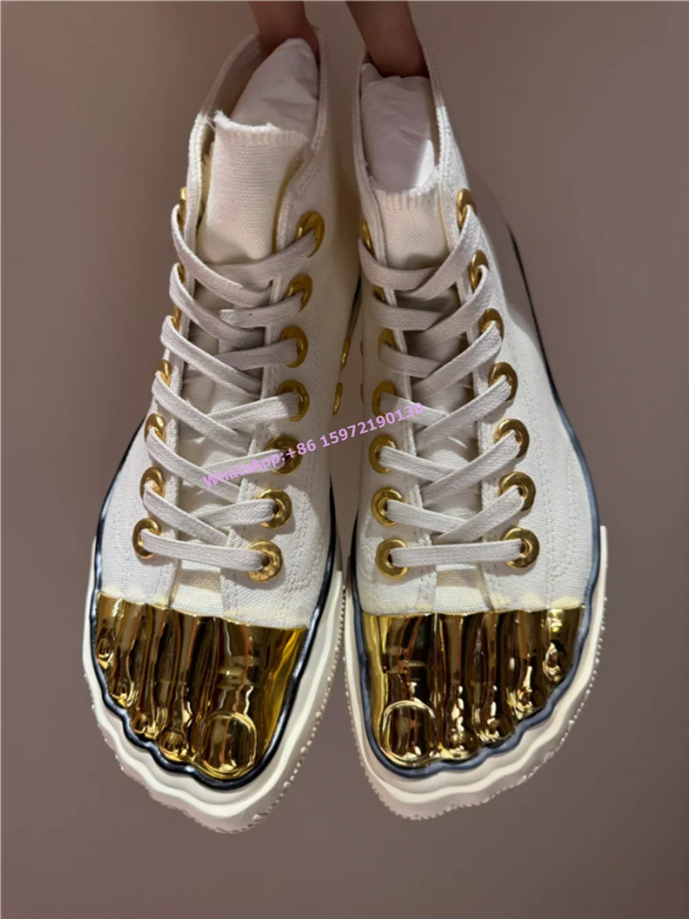 ห้านิ้วโลหะ Toe รองเท้าผสมสีเพ - Boots บทวิจารณ์และราคา