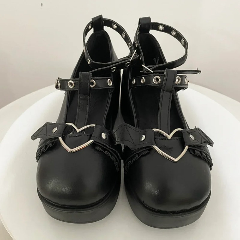 รองเท้าส้นเตารีดแบบมีสายรัดรูป - Boots บทวิจารณ์และราคา