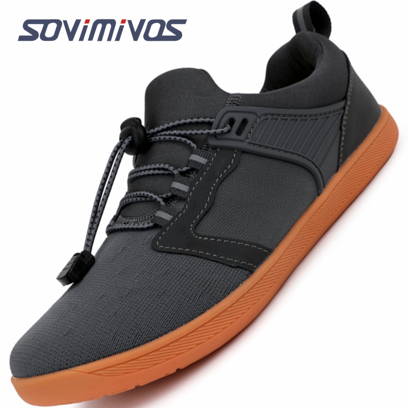 รองเท้าเท้าเปล่าผู้ชายรองเท้าก - Wide Toe Box Running Sneakers บทวิจารณ์และราคา