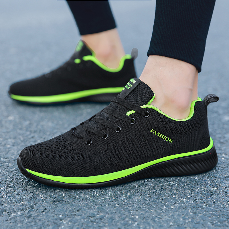 Maedef รองเท้ากีฬาสำหรับผู้ชาย - Knit Fabric Lace Up Sneakers บทวิจารณ์และราคา