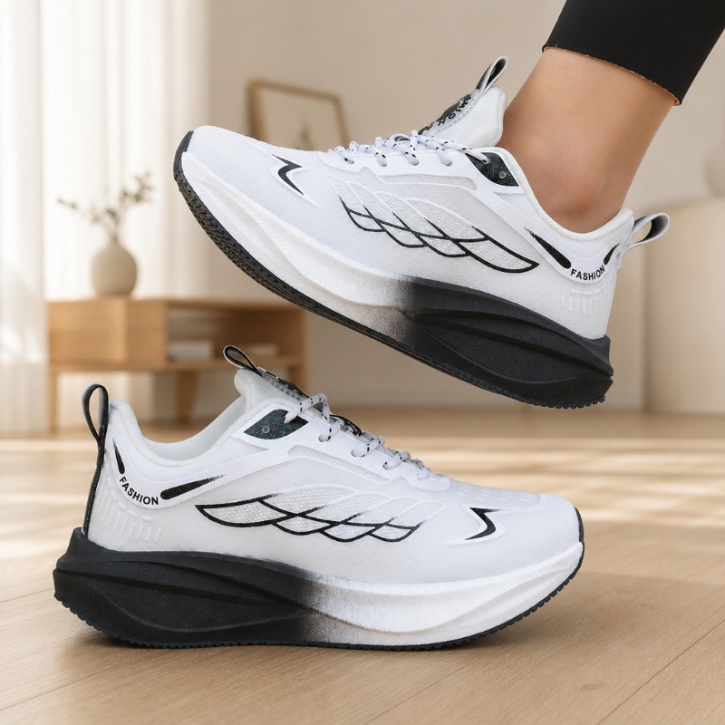 รองเท้าวิ่งหัวกว้างสำหรับผู้หญ - Wide Toe Box Running Sneakers บทวิจารณ์และราคา