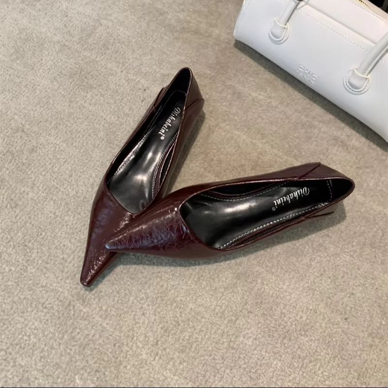 รองเท้าส้นเตี้ยหัวแหลมสำหรับผู - Sandals บทวิจารณ์และราคา