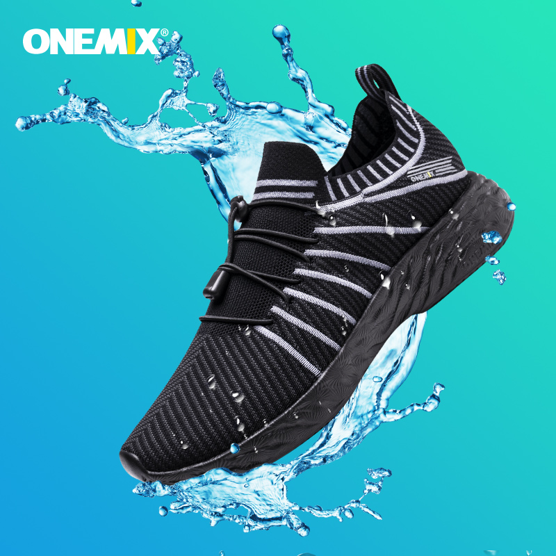 ONEMIX กันน้ํารองเท้าวิ่งสีดํา - Waterproof Goretex Running Shoes บทวิจารณ์และราคา