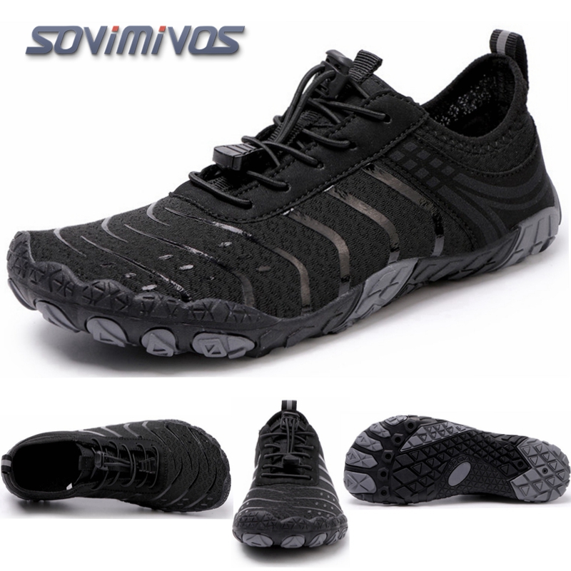 รองเท้าผู้ชายแบบไม่สวมถุงเท้า  - Wide Toe Box Running Sneakers บทวิจารณ์และราคา