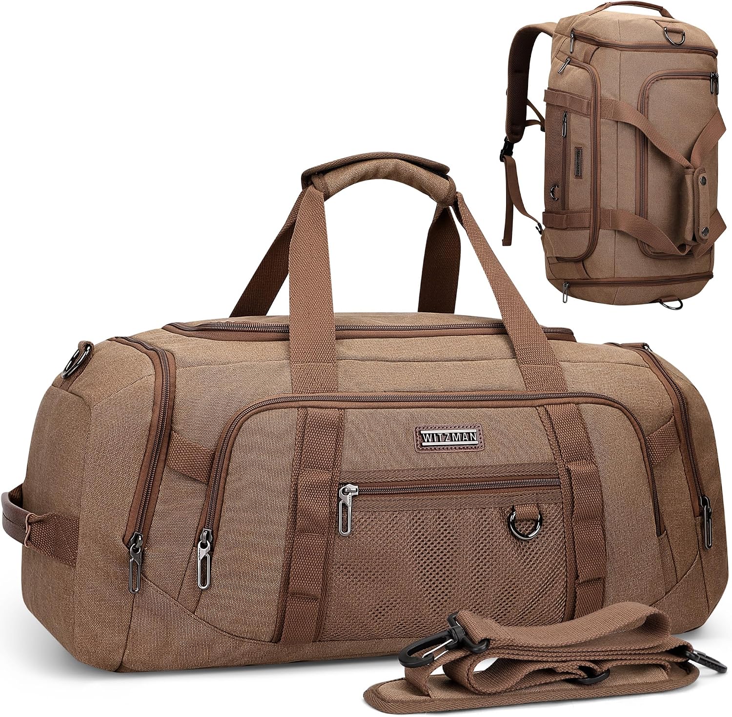 กระเป๋าผ้าแคนวาสสำหรับผู้ชาย 3 - Men'S Shoes บทวิจารณ์และราคา
