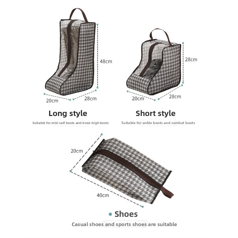 ถุงเก็บรองเท้าบูทยาวพร้อมหน้าต - Boots บทวิจารณ์และราคา