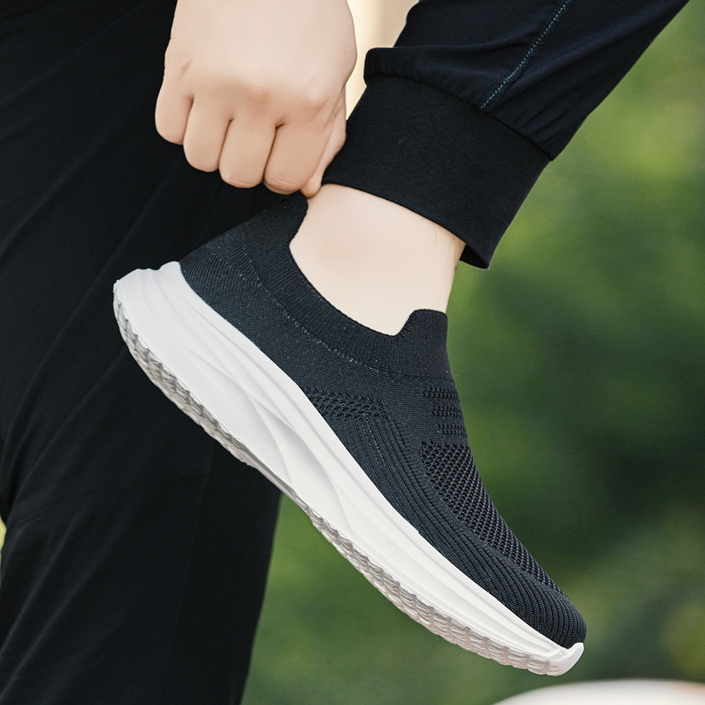 รองเท้าเดินผู้ชาย น้ำหนักเบา ร - Shock Absorbing Gym Trainers บทวิจารณ์และราคา