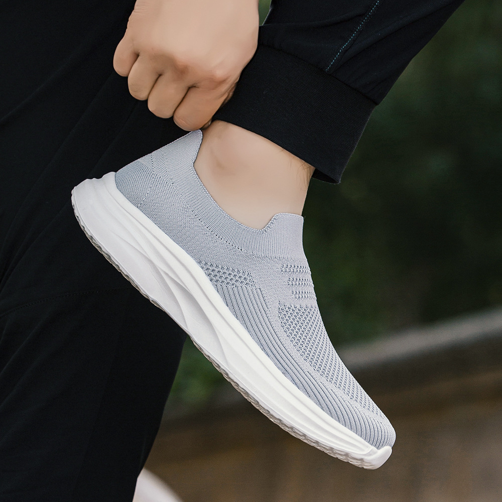 รองเท้าเดินผู้ชาย น้ำหนักเบา ร - Shock Absorbing Gym Trainers บทวิจารณ์และราคา