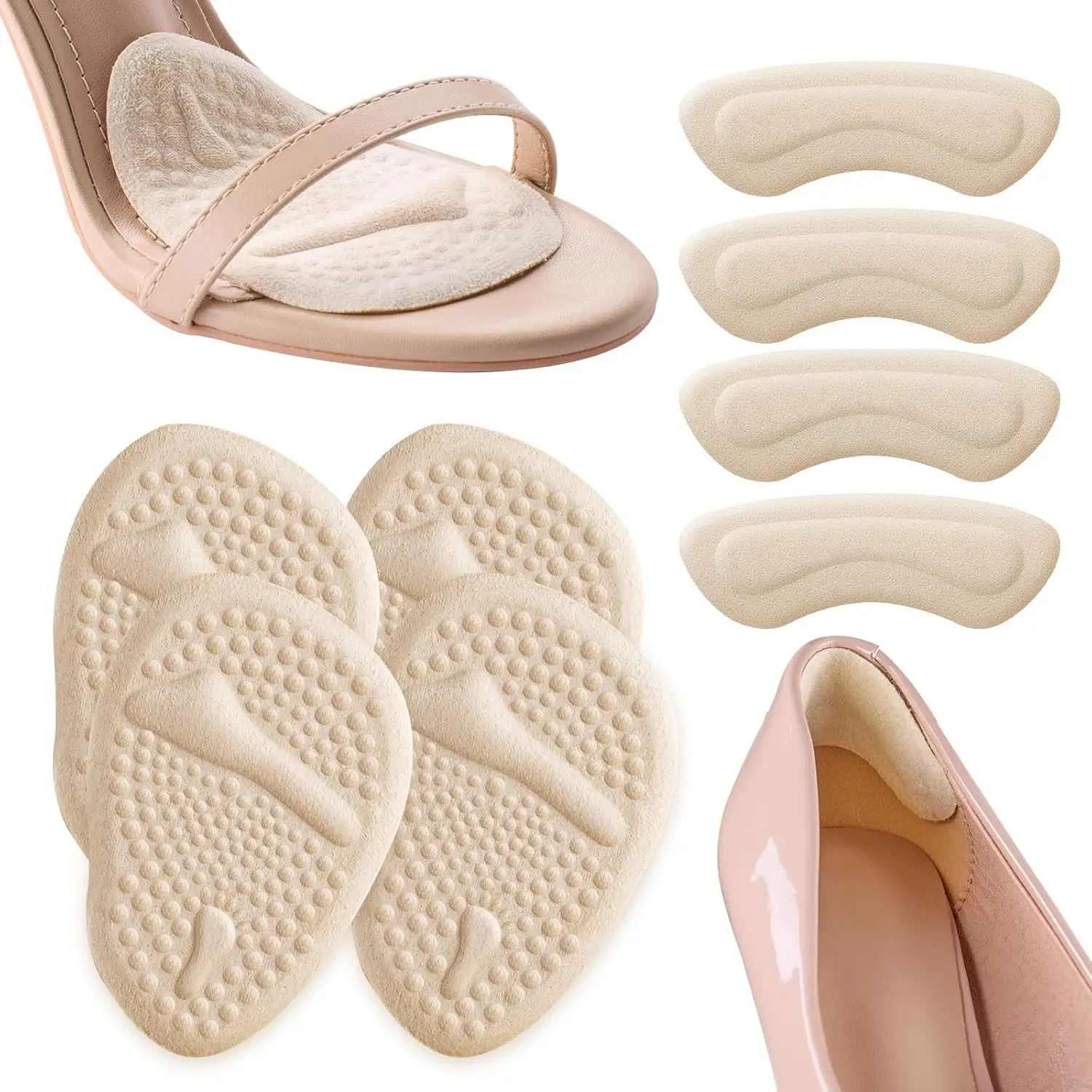 แผ่นรองส้นเท้า 2 ชุด, แผ่นรองฝ - Heels บทวิจารณ์และราคา