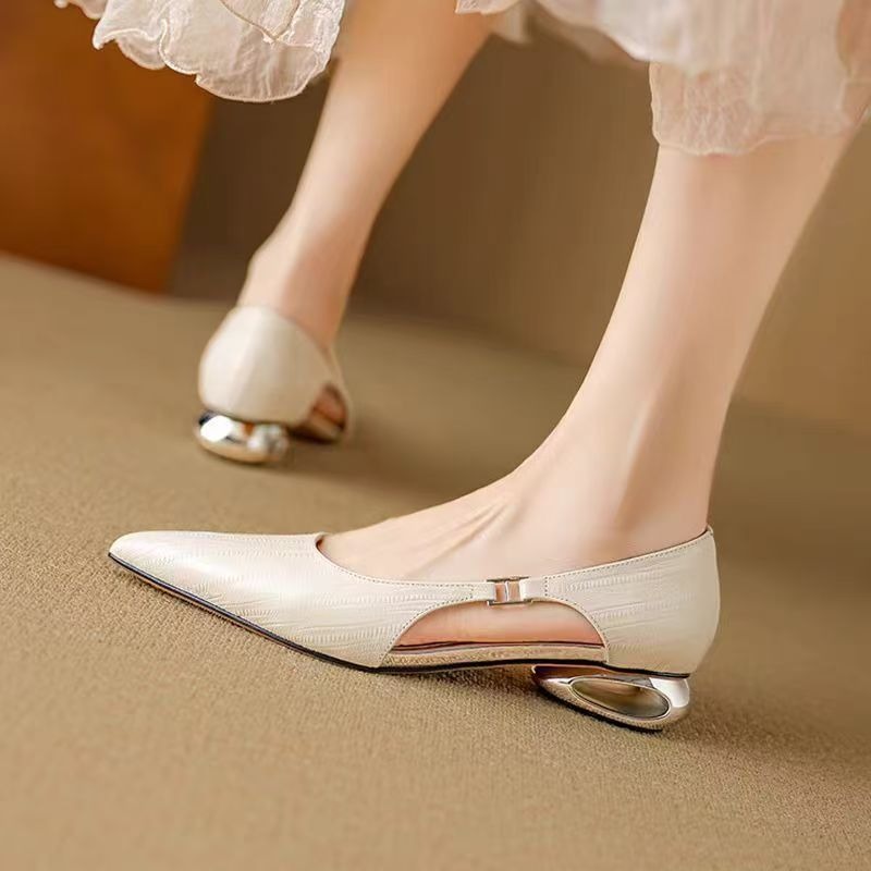 รองเท้าส้นสูงผู้หญิงสีพื้นแบบค - Sandals บทวิจารณ์และราคา