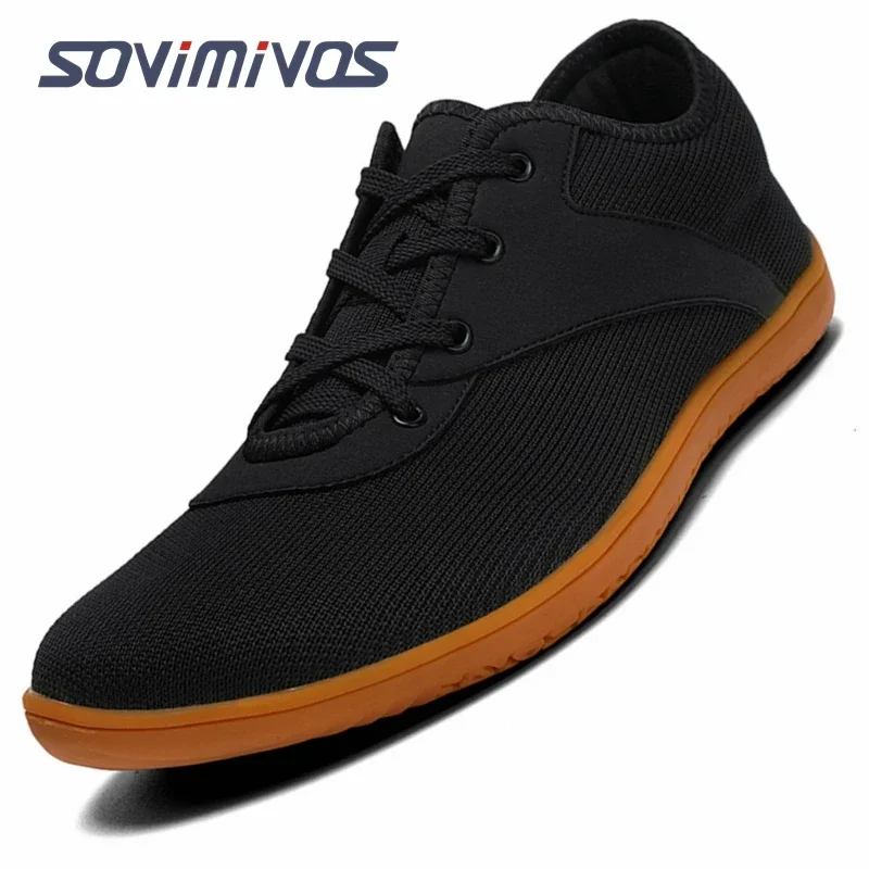 รองเท้าเท้าเปล่าผู้ชายรองเท้าก - Wide Toe Box Running Sneakers บทวิจารณ์และราคา