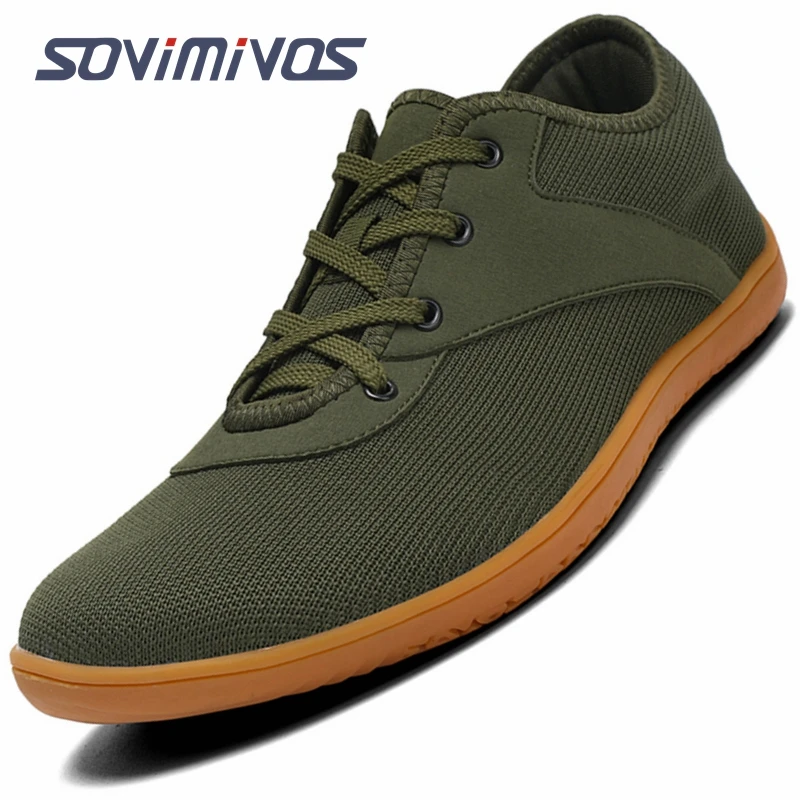 รองเท้าเท้าเปล่าผู้ชายรองเท้าก - Wide Toe Box Running Sneakers บทวิจารณ์และราคา