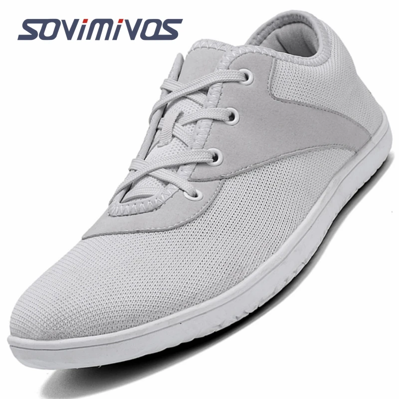 รองเท้าเท้าเปล่าผู้ชายรองเท้าก - Wide Toe Box Running Sneakers บทวิจารณ์และราคา