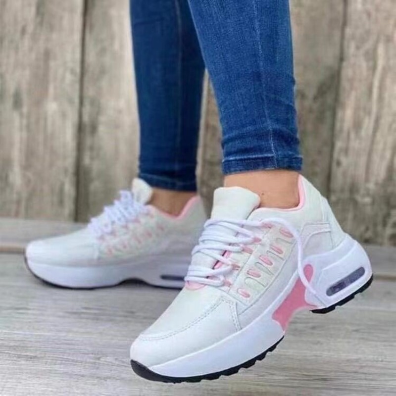 รองเท้าผ้าใบแฟชั่นผู้หญิง พื้น - Breathable Mesh Athletic Shoes บทวิจารณ์และราคา