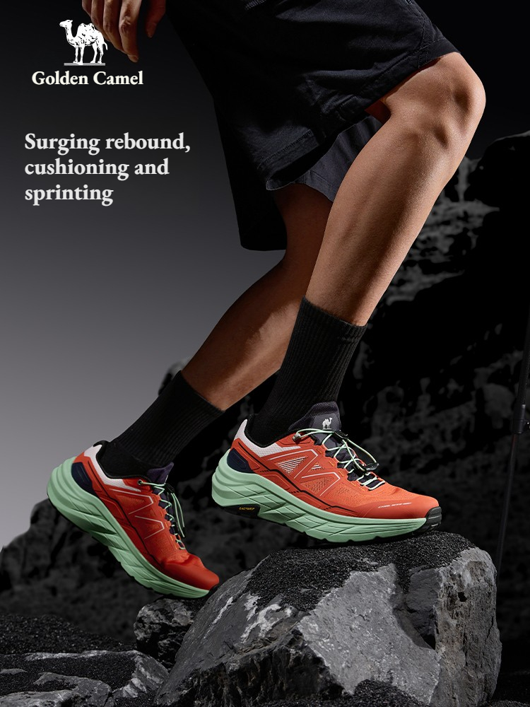 โกลเด้นคาเมลรองเท้าวิ่งกลางแจ้ - Waterproof Goretex Running Shoes บทวิจารณ์และราคา